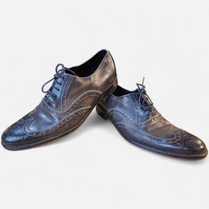 WJ Handcrafted Wingtip Oxford Dress Shoes – Italy Size 46 (US 12) 👞✨